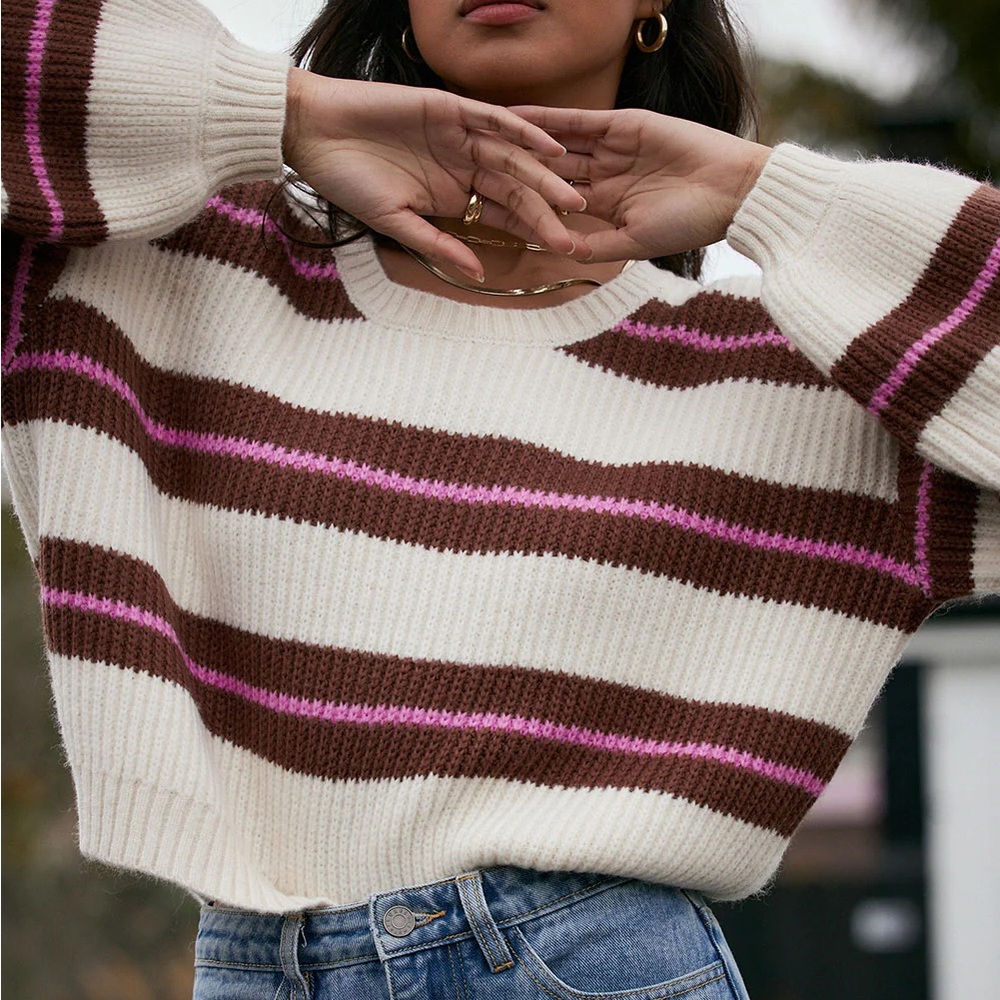 Saltwater Luxe Cropped Sweater
